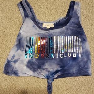 No Bra Club Crop Top